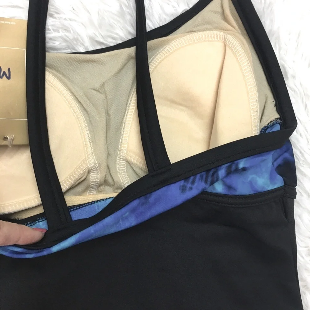 Reebok Swimsuit NWT Size M(8-10) - Picture 4 of 5